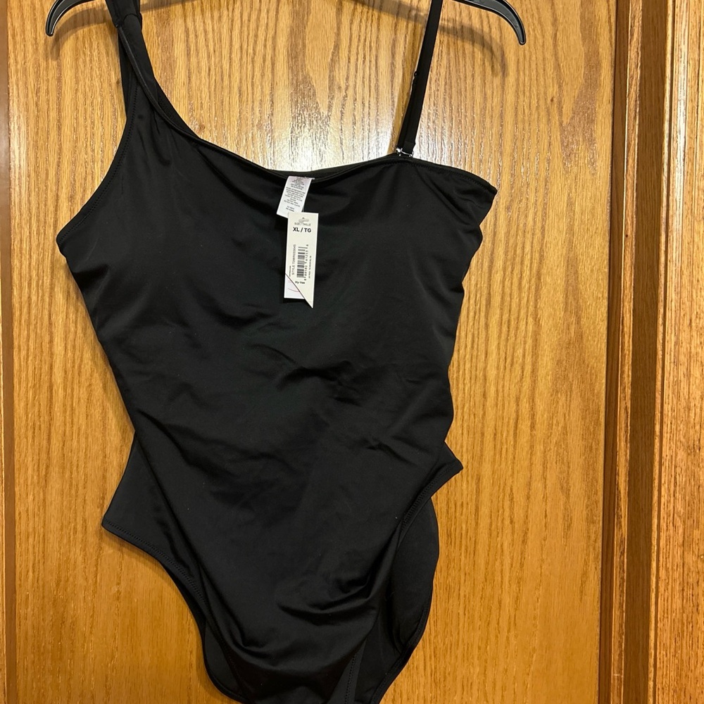 NWT Joe Fresh One Piece One Shoulder Swimsuit  XL